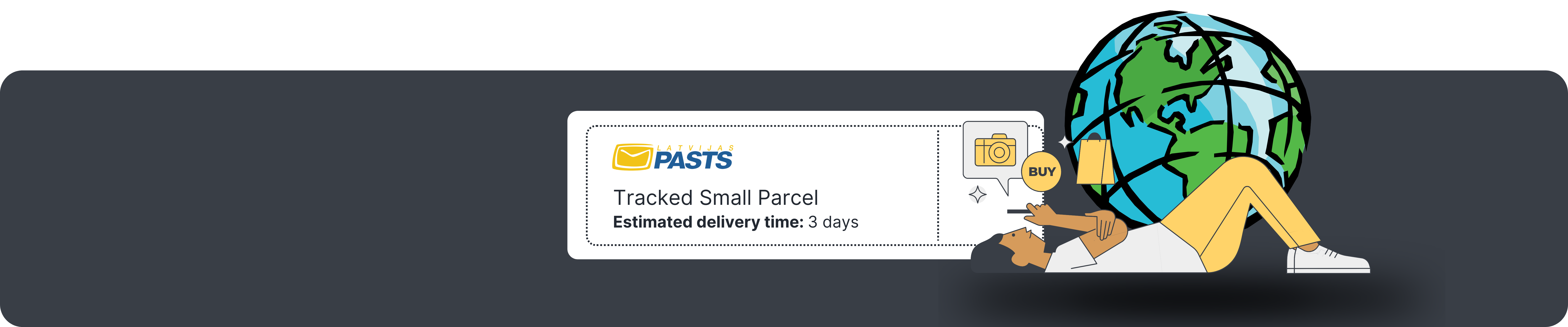 Tracked small parcel