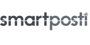 Smartposti greyscale logo